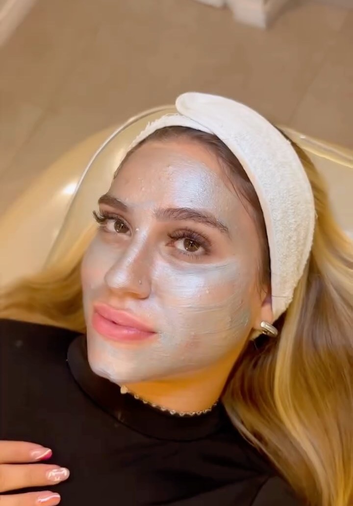 Pele com glow após o tratamento